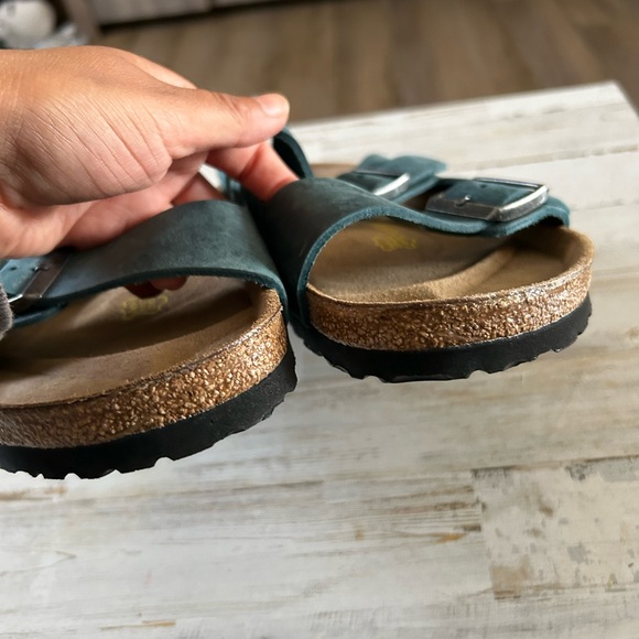 Birkenstock Teal Double Strap Sandals - Picture 6 of 13